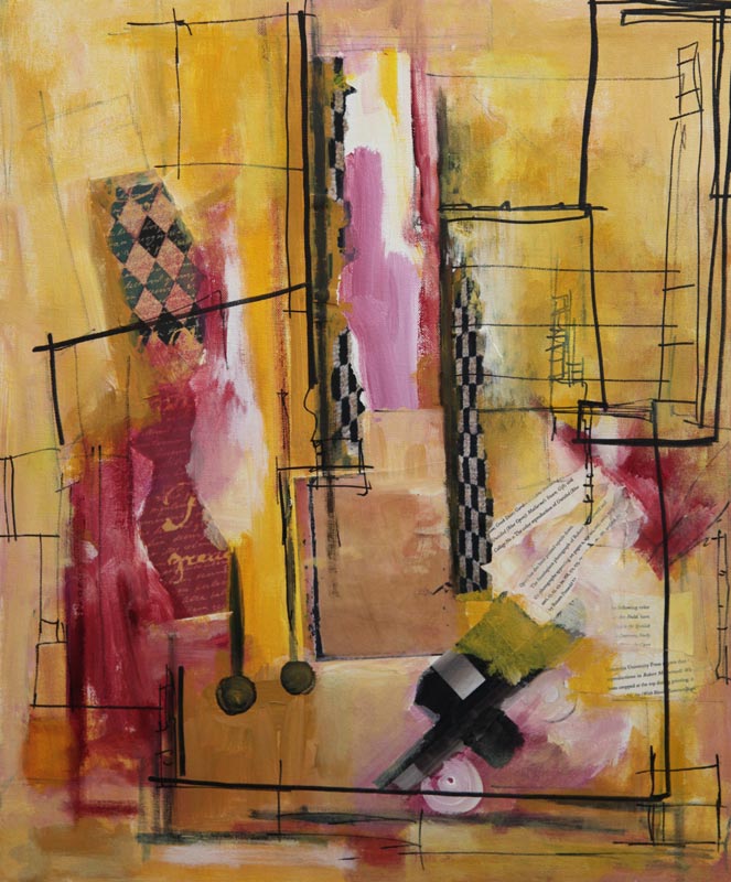 "Motherwell" - Painting - Norma Alonzo