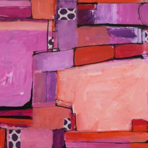 "Stones" - Painting Detail - Norma Alonzo